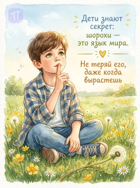 Детский секрет шорохов