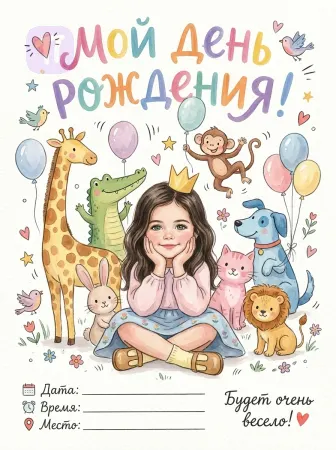 Маленькая королева праздника