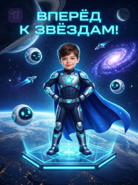 Юный космический герой