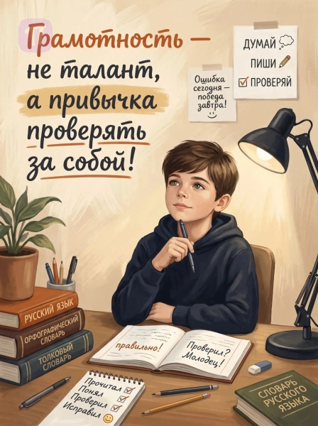 Грамотность — это привычка