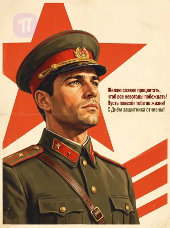 Ретро-открытка 1980-х