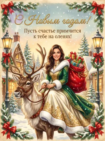 Счастье на оленях