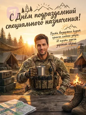 Утренний привал спецназа