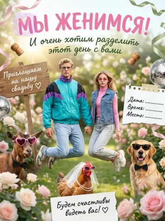Свадьба с улыбкой