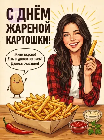 Игривое картофельное счастье