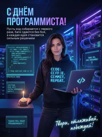 Неоновый триумф программиста