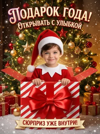 Новогодний сюрприз внутри
