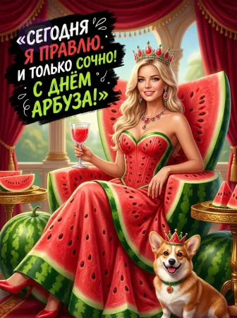 Арбузный трон