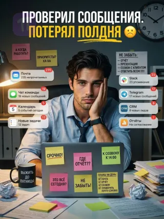 Залип в сообщениях