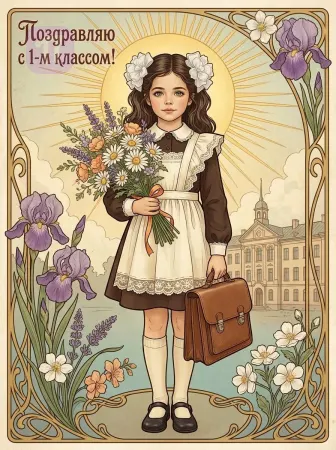 Первокласница