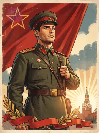 Советский военный плакат
