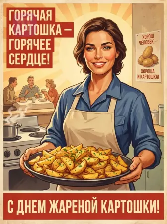 Горячее картофельное сердце