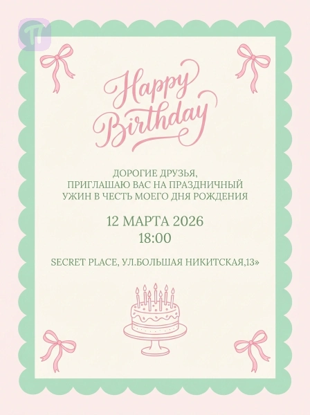 Мятная нежность