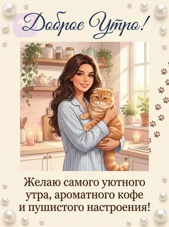 Пушистое настроение с утра