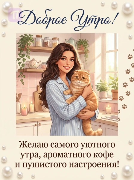 Пушистое настроение с утра