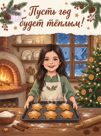Тёплый новогодний уют