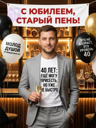 Старый пень, молод душой