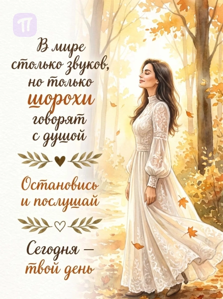 Шорохи, говорящие с душой