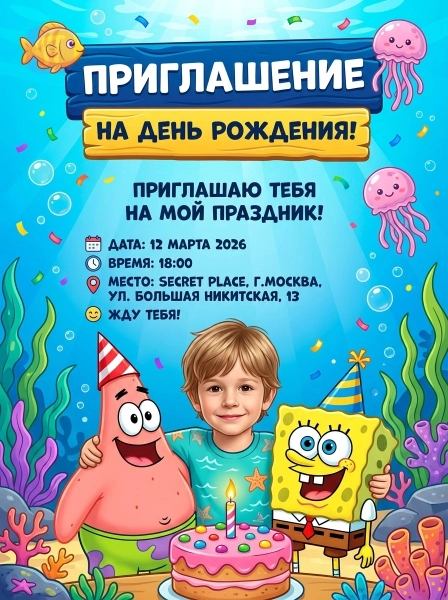 Подводная вечеринка