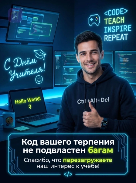 Код благодарности учителю