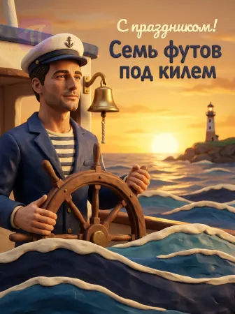 Капитан на закате
