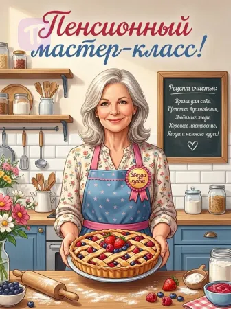 Пенсионный мастер-класс!