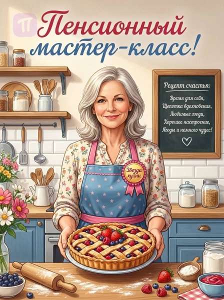 Пенсионный мастер-класс!