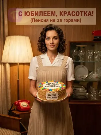 Винтажная красота с юмором