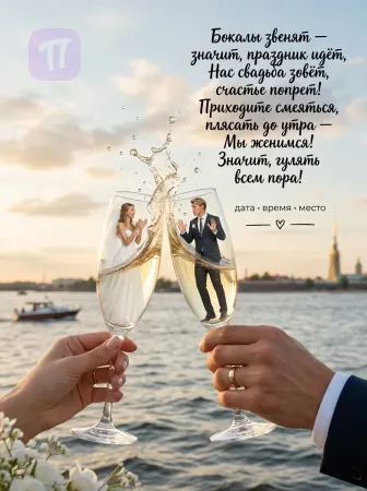 Свадьба в бокале!