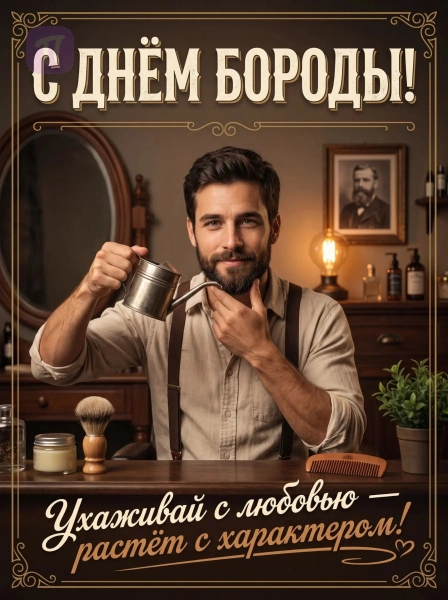 Винтажный уход за бородой