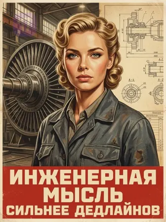 Открытка для инженера