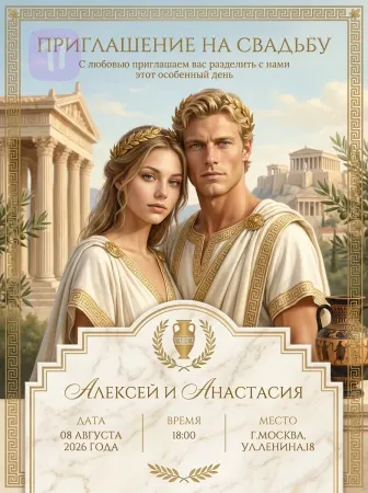 Античная история любви