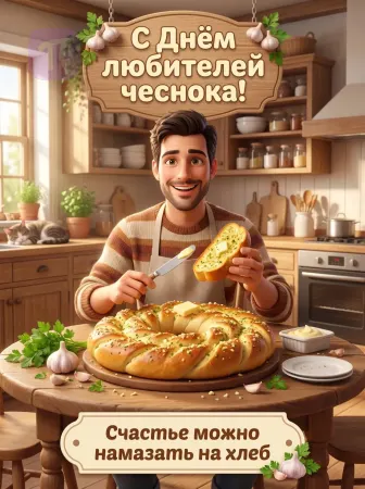 Аромат чесночного счастья