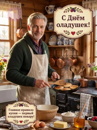 Первый оладушек повару