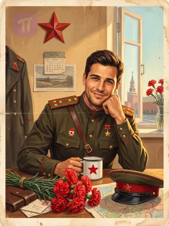Минималистичный плакат