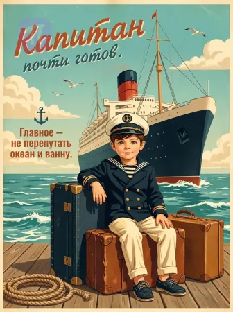 Юный капитан с чемоданами
