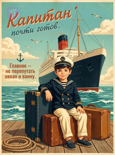 Юный капитан с чемоданами