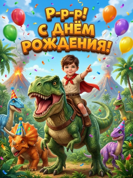 Верхом на Ти-рексе