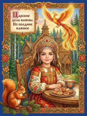 Царевна с жар-птицей