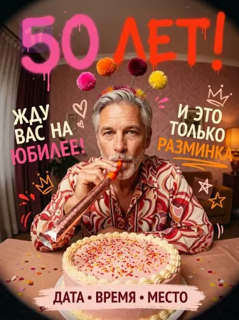 Юбилей с огоньком