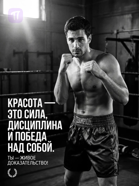 Сила и красота чемпиона