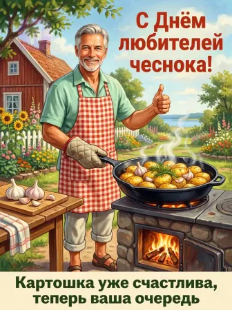 Деревенский шеф и чеснок