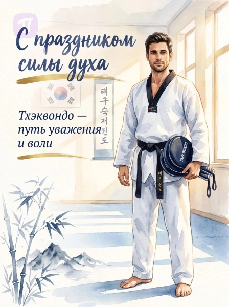 Акварельный мастер тхэквондо