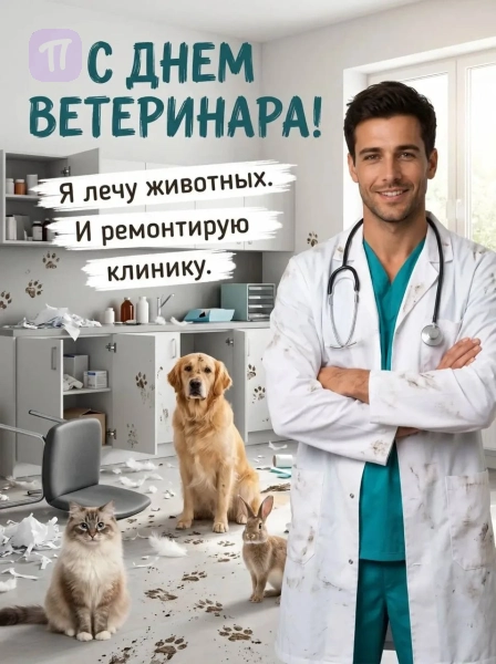 Забавный ветеринар