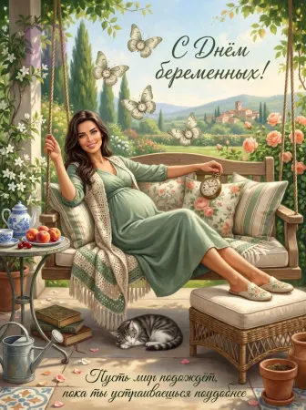Уютная пауза в саду