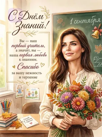 Первая любовь к знаниям