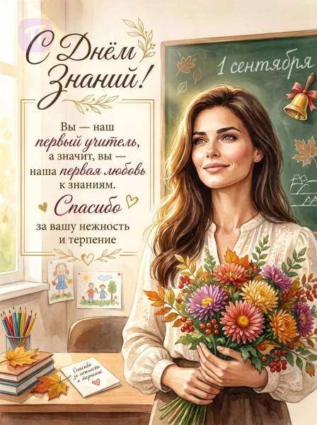 Первая любовь к знаниям