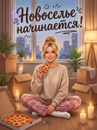 Новоселье начинается