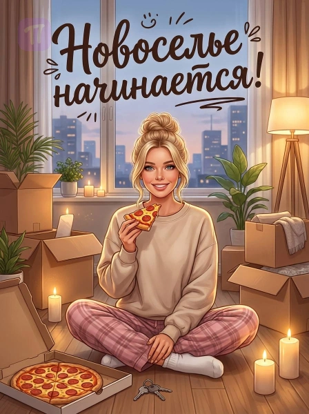 Новоселье начинается