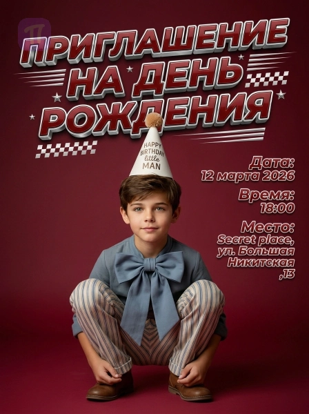 Маленький герой праздника